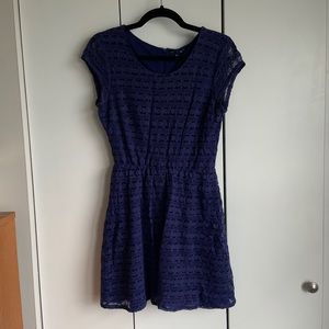Gap Navy Eyelet Dress
